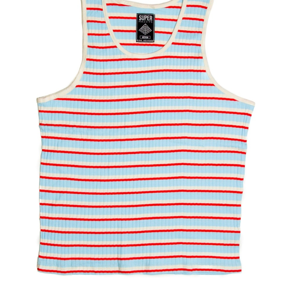 NWT Super Massive Striped Tank, sz M